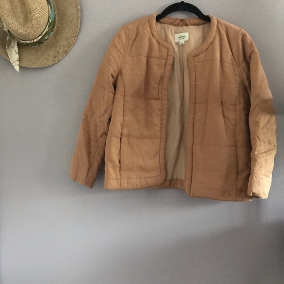 Wilfred Jackets & Blazers - Teracotta Quilted Jacket